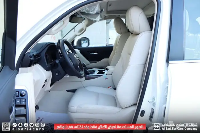 تويوتا لاند كروزر VX 2025 إقساط بنوك وشركات 23