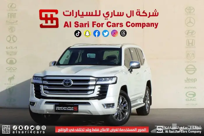 تويوتا لاند كروزر ديزل VX 2024 اقساط بنوك وشركات 1