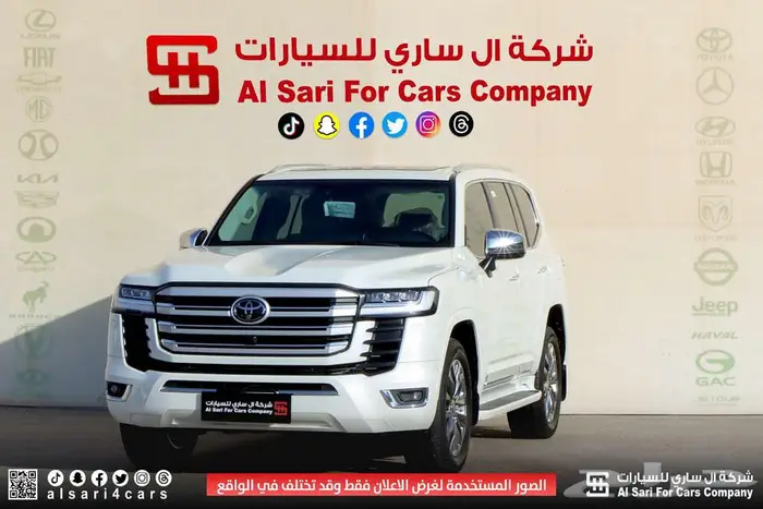 تويوتا لاند كروزر ديزل VX 2024 اقساط بنوك وشركات 2