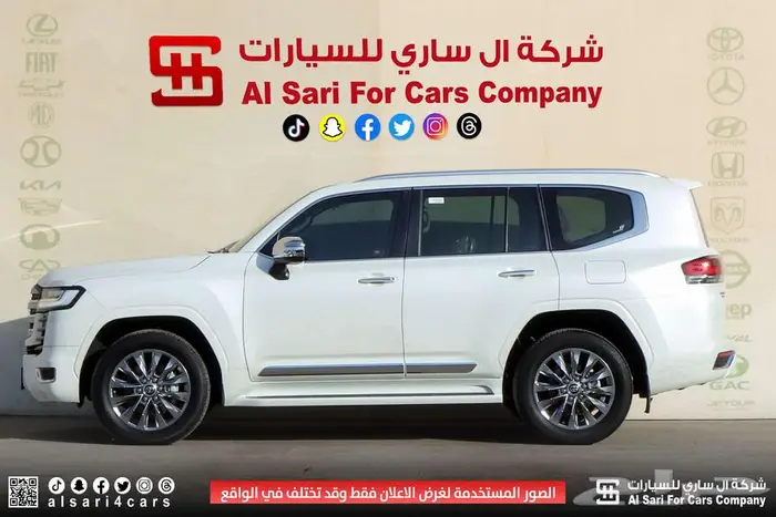 تويوتا لاند كروزر ديزل VX 2024 اقساط بنوك وشركات 5