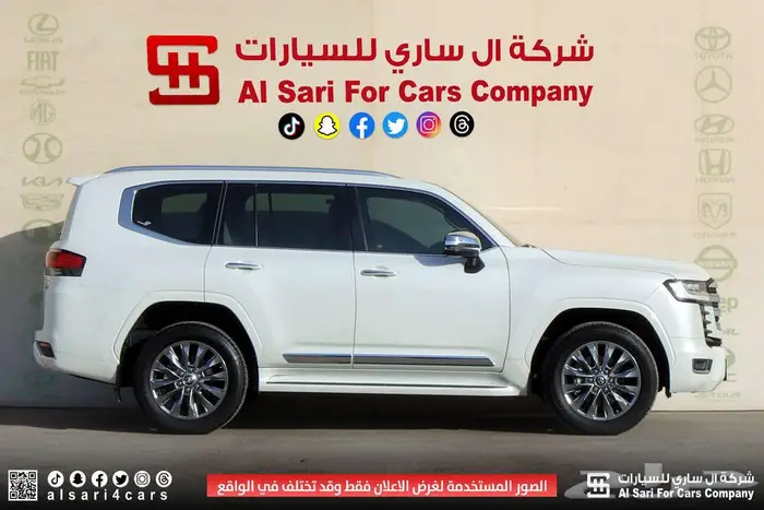 تويوتا لاند كروزر ديزل VX 2024 اقساط بنوك وشركات 6