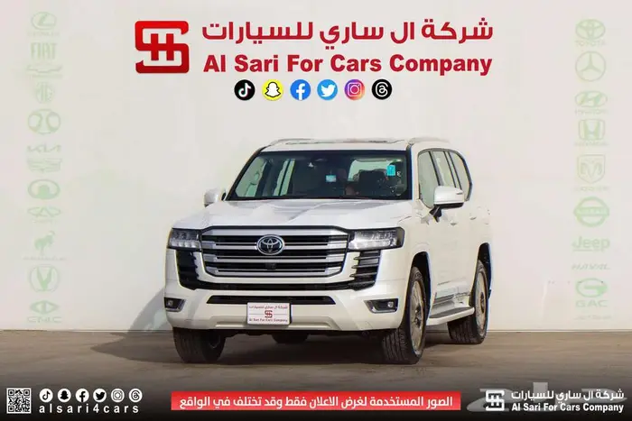 تويوتا لاند كروزر GXR L4 2025 اقساط بنوك وشركات 23