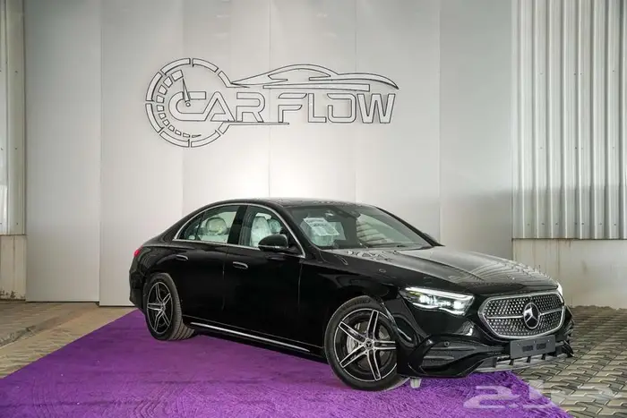 مرسيدس E300 موديل 2024 مرسيدس اسود اصفار 3