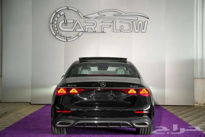 مرسيدس E300 موديل 2024 مرسيدس اسود اصفار 5