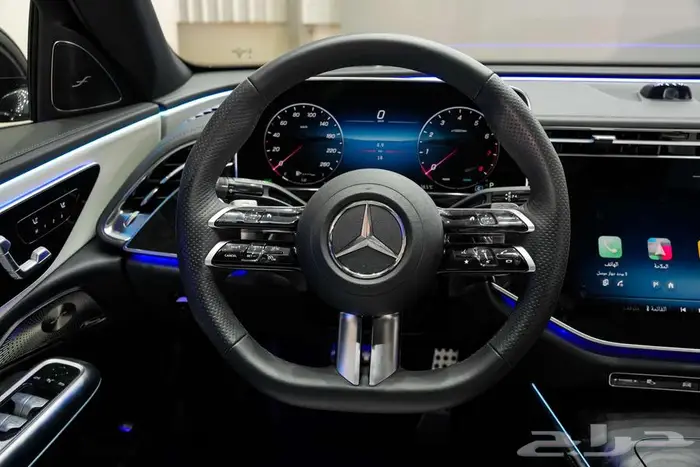 مرسيدس E300 موديل 2024 مرسيدس اسود اصفار 7