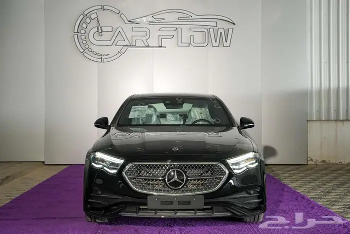 مرسيدس E300 موديل 2024 مرسيدس اسود اصفار 0