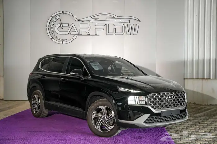 سنتافي اسود 2021 ممشي 80 الف ديزل 1