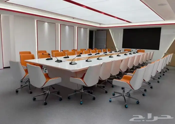 تصميم جديد وطاولات اجتماعات مكتبية فاخرة متاحة بسعر رخيص 7