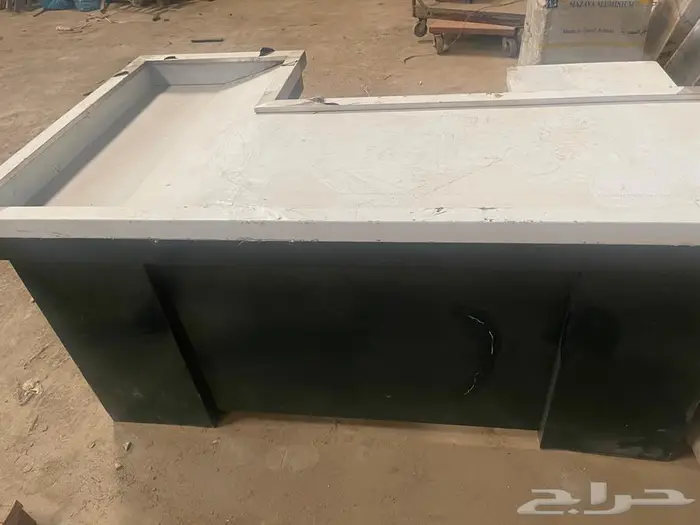 طاولة كاشير حديد للسوبر ماركت   وللمحلات التجارية 1