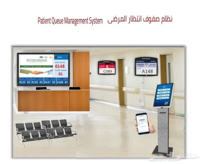 أنظمة تنظيم صفوف ذكية (Queue Management) 1