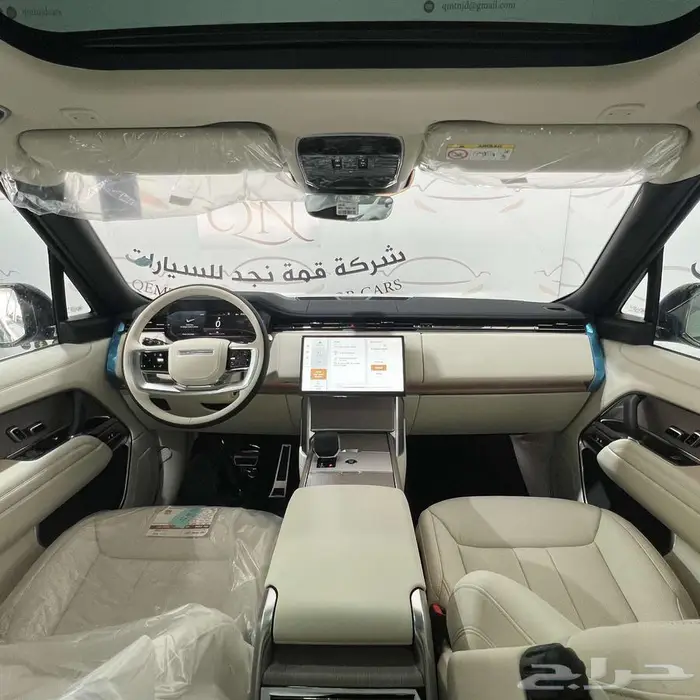 لاندروفر رنج 6 سلندر HSE دبل بنزين تماتيك خليجي 2025 13