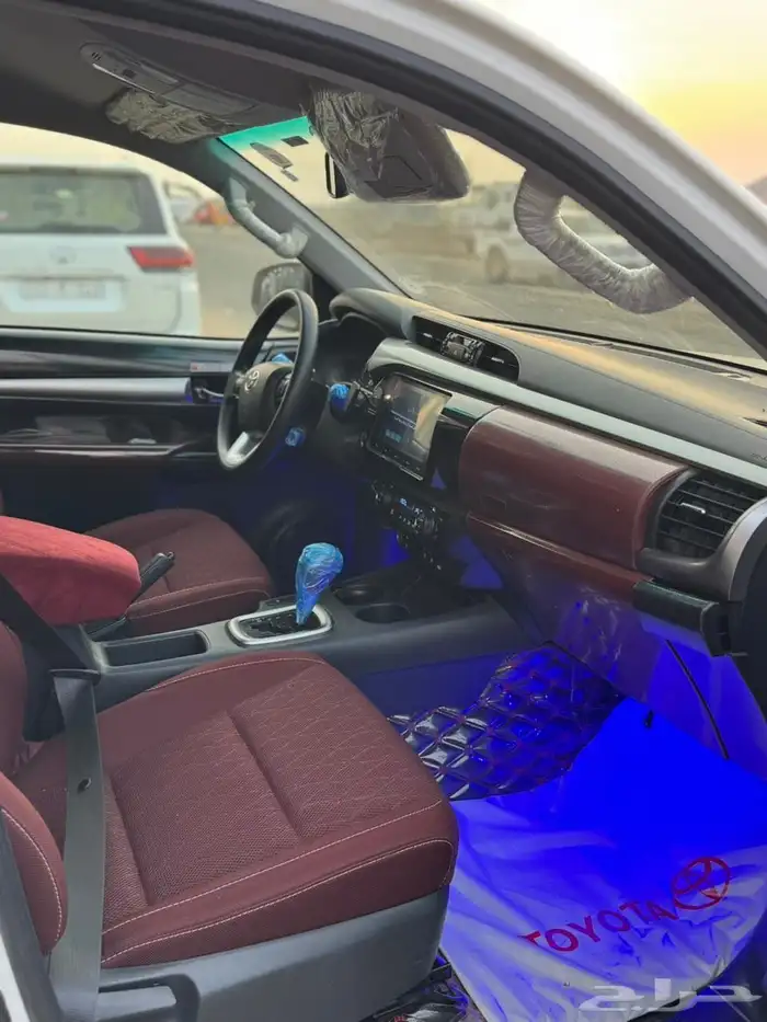 هايلكس 2024 سعودي دبل ديزل تماتيك ماشي 66 الف ع الشرط 6