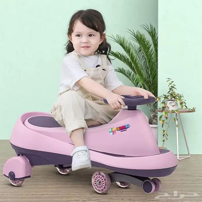 سياره دف عجيبة مع موسيقى وبتصميم فخم - سياره اطفال دفع 12