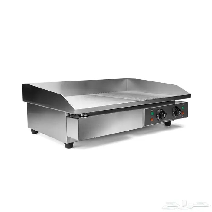 جريل مسطح سادة مقاس73 مع قلاية زيت عدد6) 2 لتر) 0