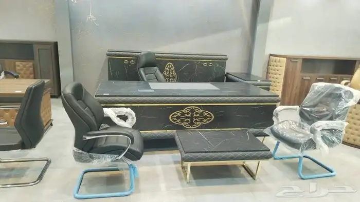office furniture جديد مكتب طقم مدير و مكاتب مودرن إداري فخم 5