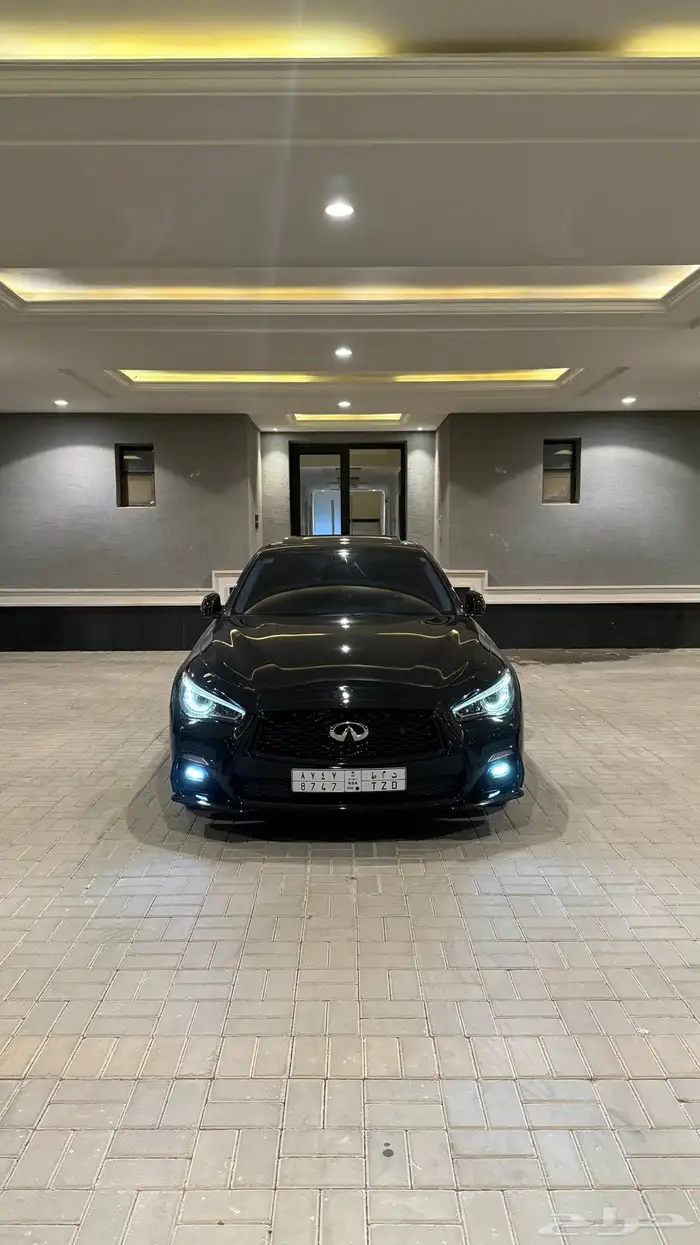 انفنتي Q50 2020 اسود ملكي 1