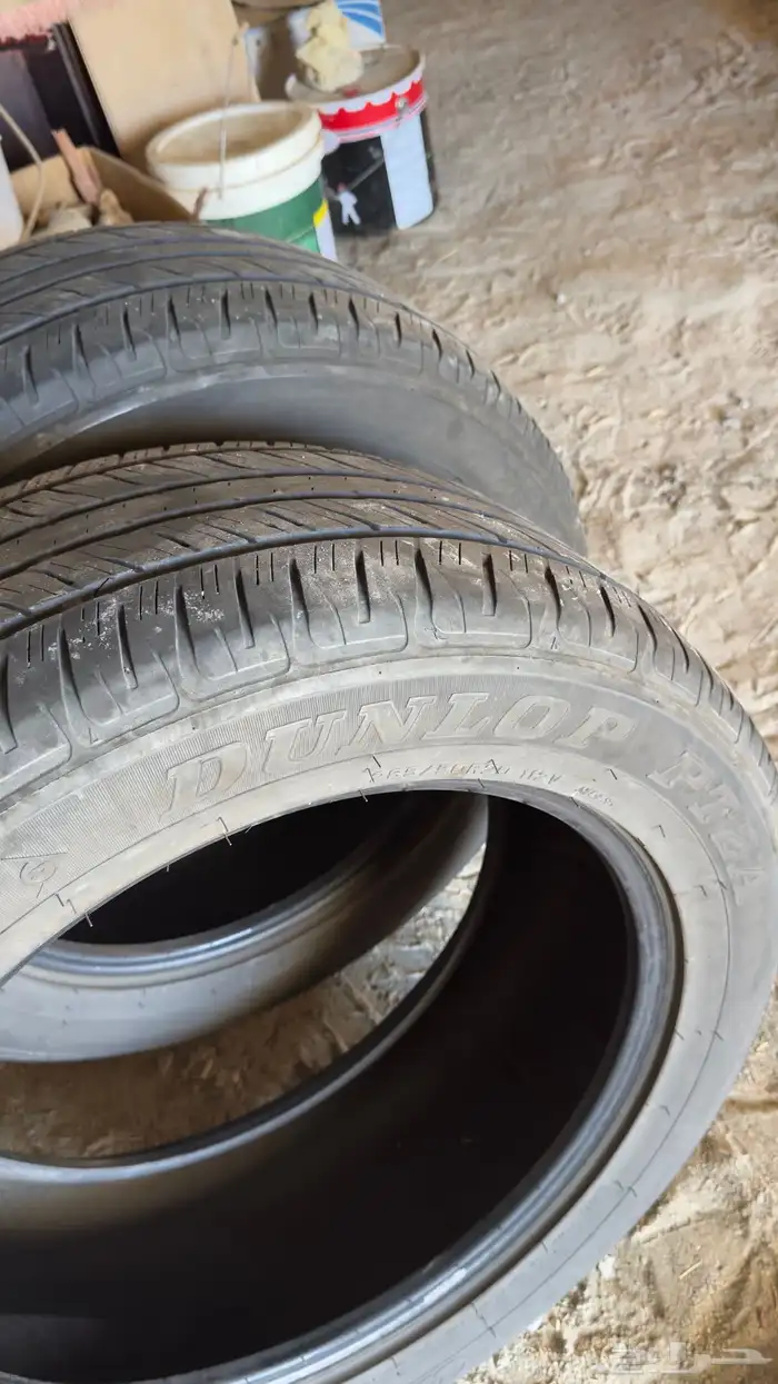 كفرات دنلوب مستخدم 285 50 20 1