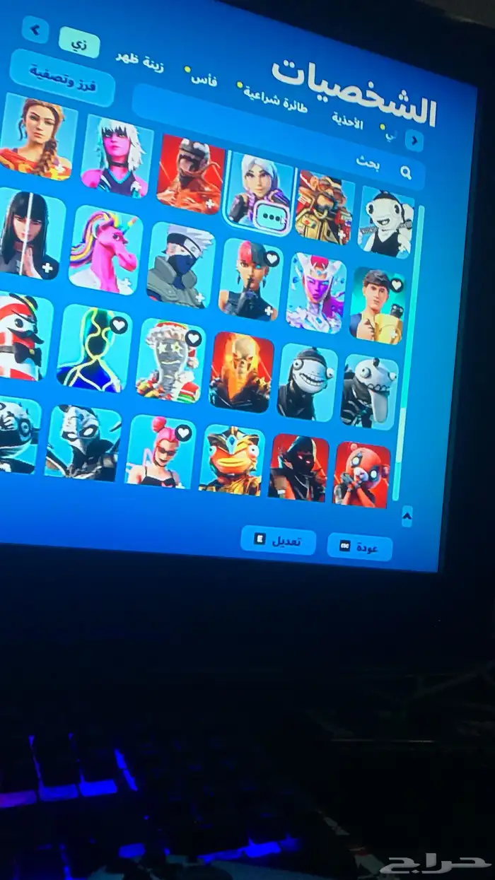 حساب فورت نايت 38