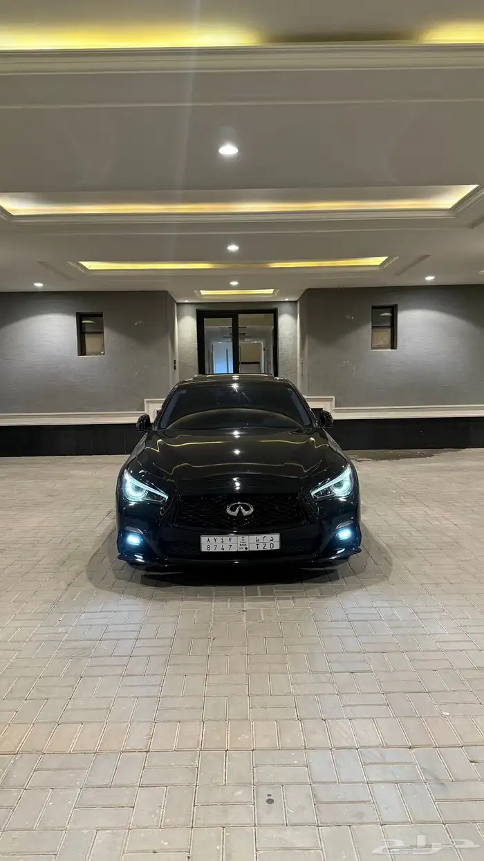 انفنتي Q50 2020 اسود ملكي 0