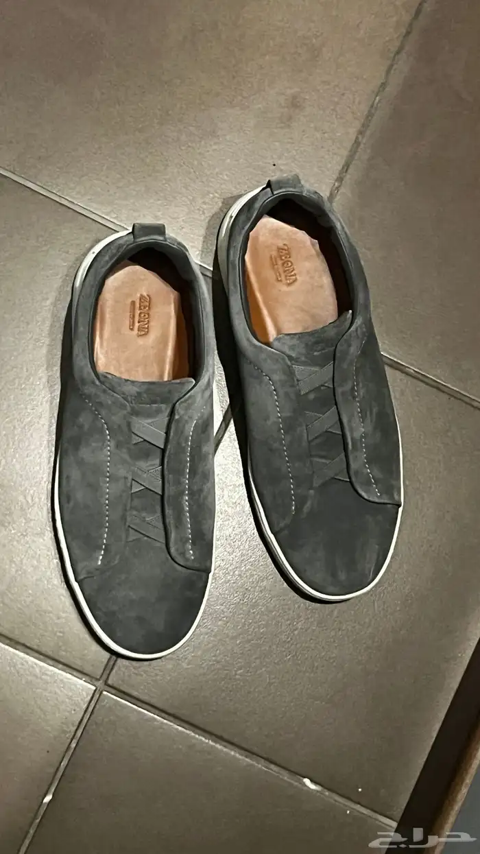 جزمة زينيا شامواه Zegna Suede 0
