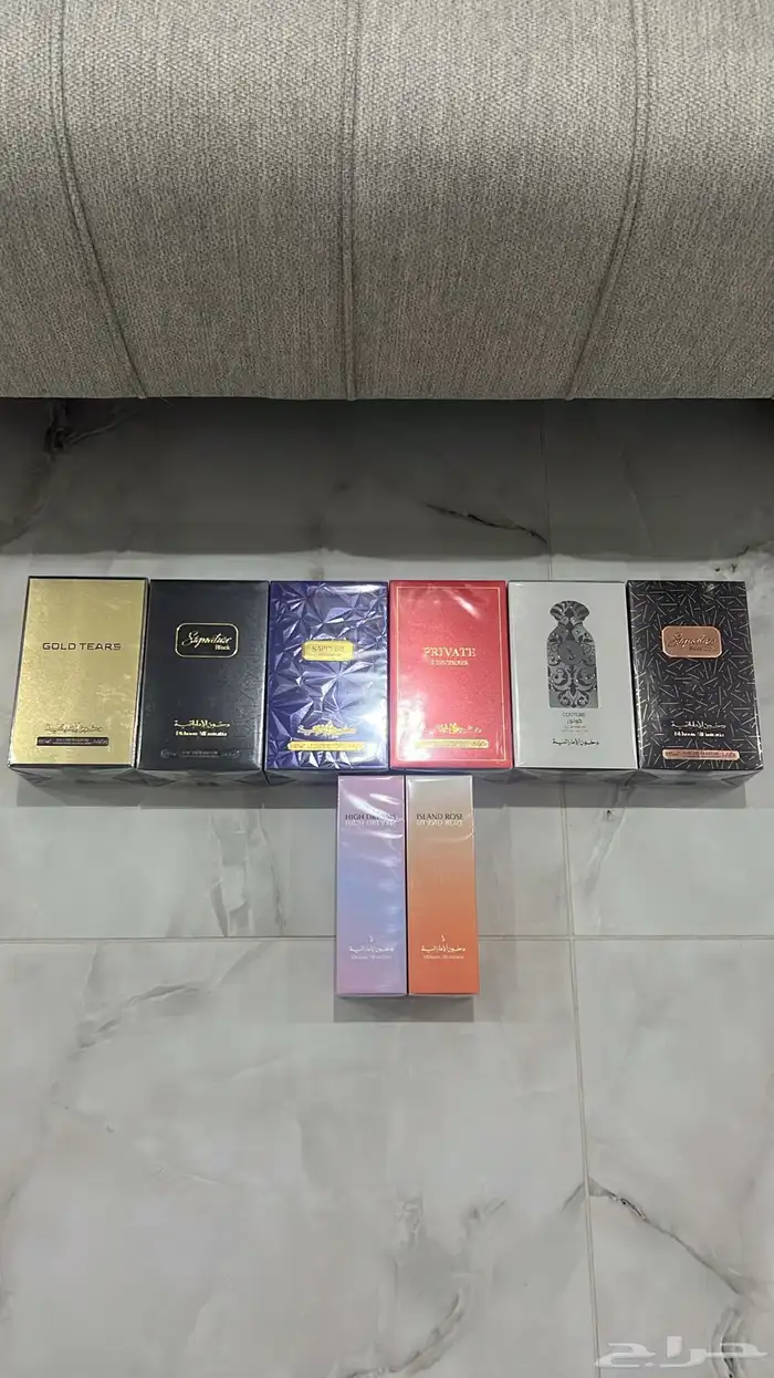 8 عطورات بكرتونها جديده منفكت 0