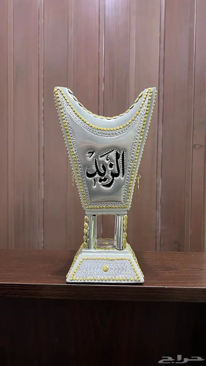 مباخر بكتابه على جهتين 8