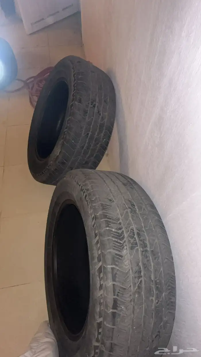 كفرات صيني مستعمل نظيف مقاس جنط 20 2