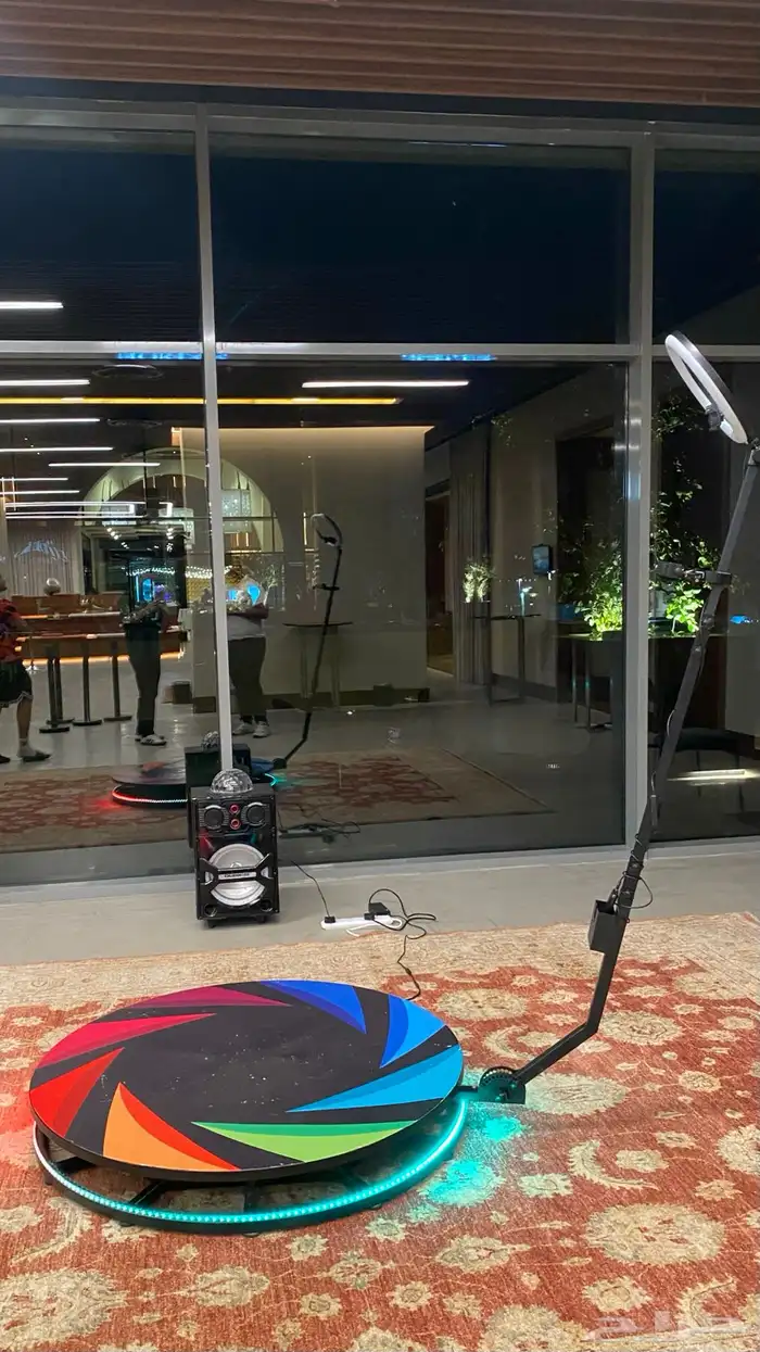 فوتوبوث 360 كشك التصوير للايجار بسعر خيالي 10