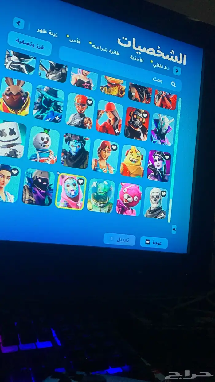 حساب فورت نايت 36