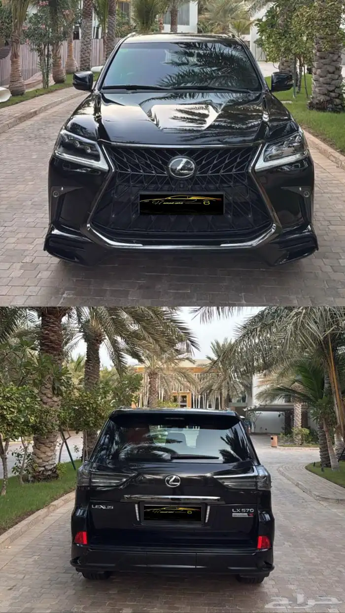 الكزس بلاك اديشن LX 570 2019 8