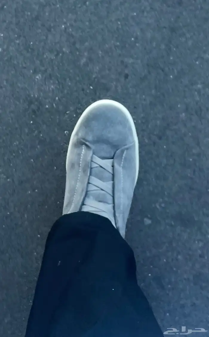 جزمة زينيا شامواه Zegna Suede 1