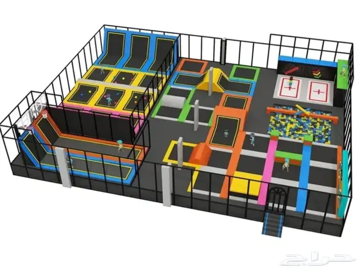 ترامبولين زحاليق مراجيح 37