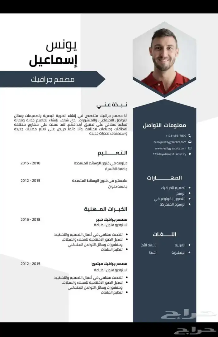 سيرة ذاتية cv Cv CV 3