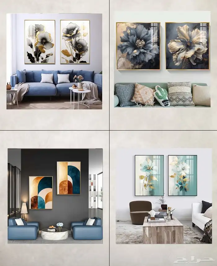 لوحات كانفس لوحات جدارية 38