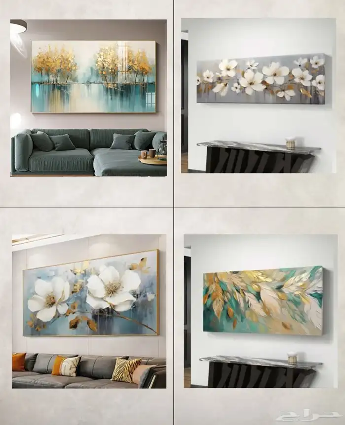 لوحات كانفس لوحات جدارية 33