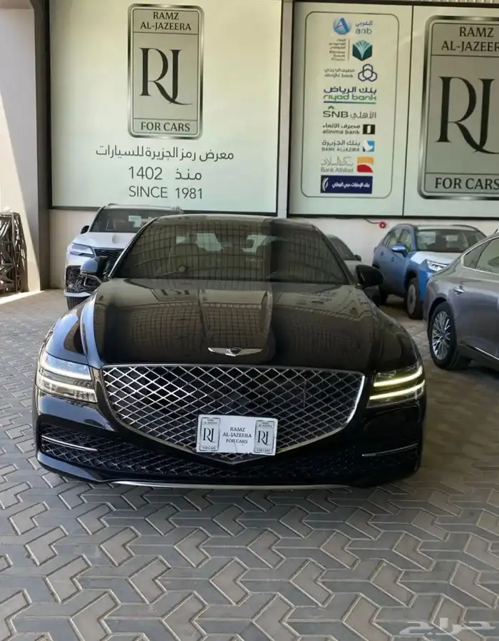 جنسس G80 برستيج 2024وكاله عداد50 سعودي اسود و فضي ضمان وكالة 2