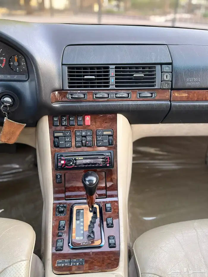 مرسيدس S600 مخزن1994 قمة النظافة 28