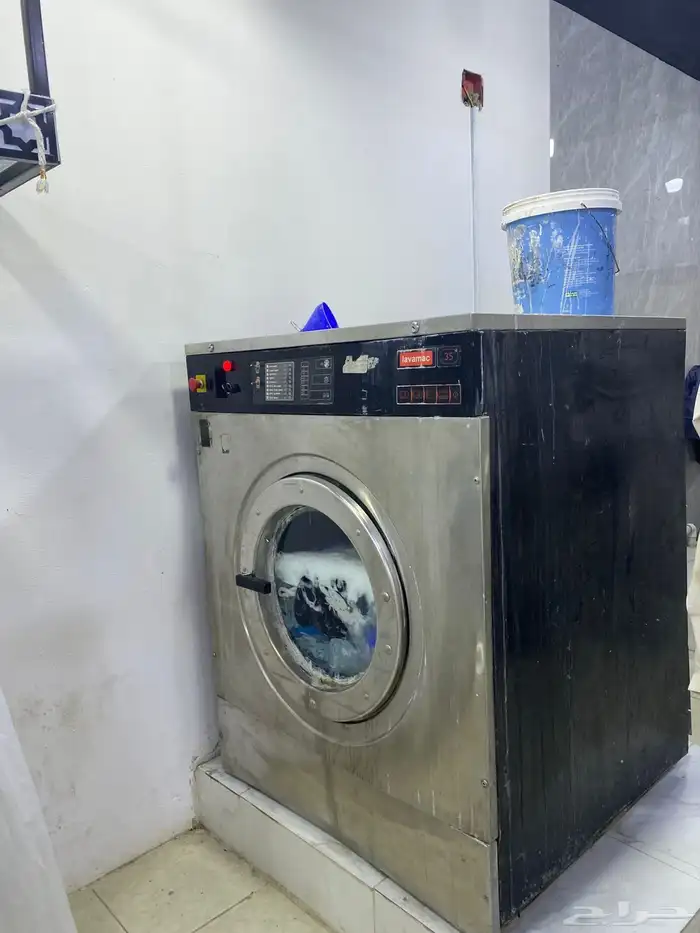 مغسله للبيع مع الموقع والمعدات 1