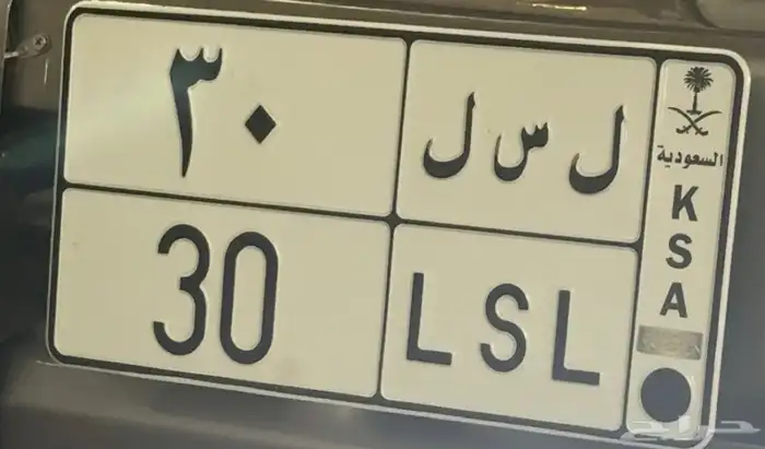 لوحه خصوصي ل ي ل 30 0