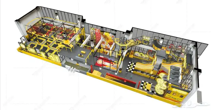 ترامبولين زحاليق مراجيح 8