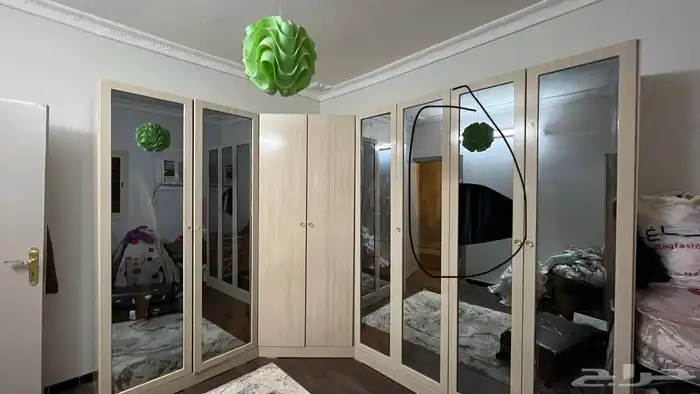 دولاب غرفة نوم مع التسريحة ودولاب جزم 3