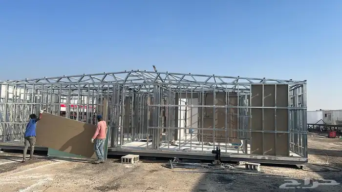ساندويتش بنل مرتبلات بركسات غرف جاهزه سكن عمال 54