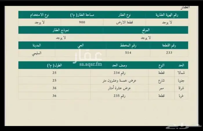 ارض للبيع في مدينة السليمي حائل 1