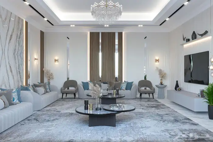 تصميم داخلي فاخر للفلل والشقق بأسعار تنافسية 8