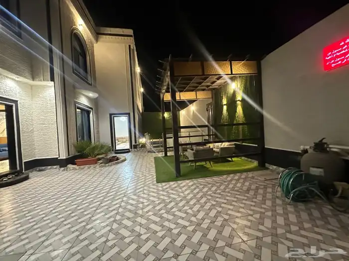 شاليه للايجار اليومي ون تاون جنوب الرياض حي عريض 1