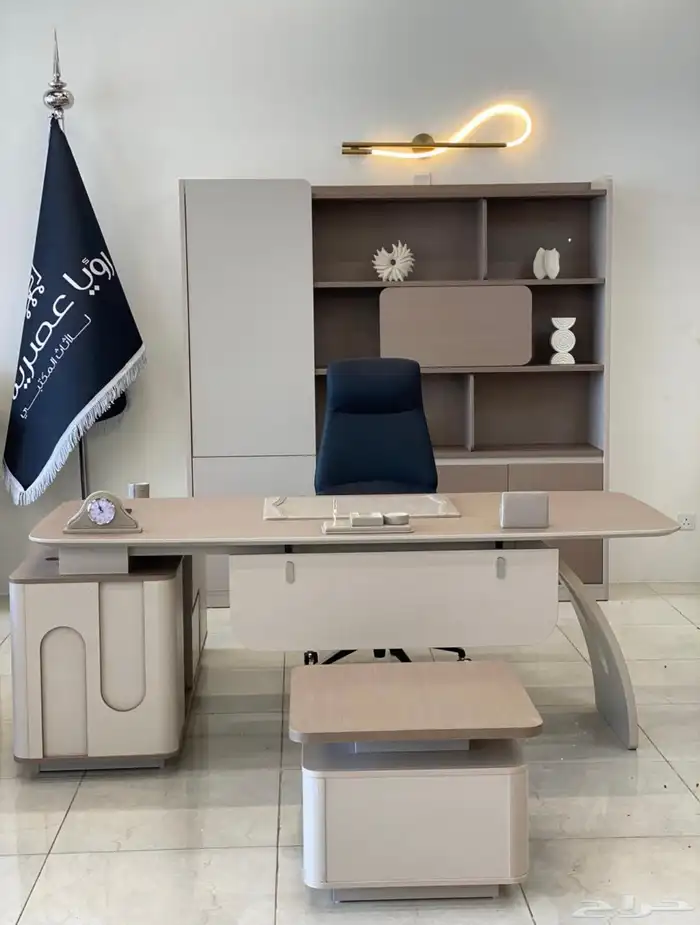 office furniture جديد مكتب طقم مدير و مكاتب مودرن إداري فخم 12