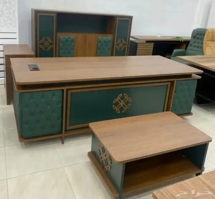office furniture جديد مكتب طقم مدير و مكاتب مودرن إداري فخم 13