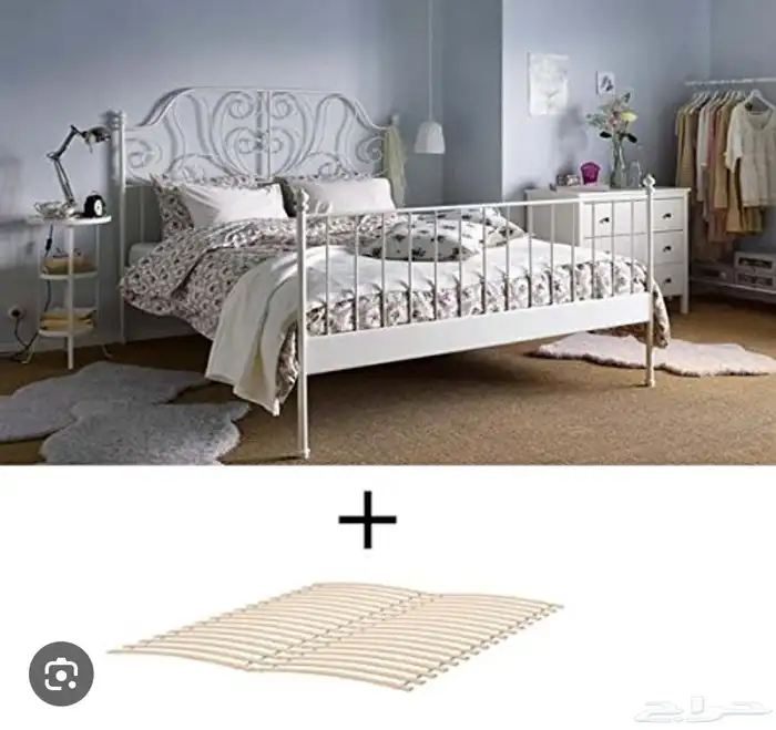 غرفة نوم سرير كبير   سرير صغير و دولاب 6 ابواب 1