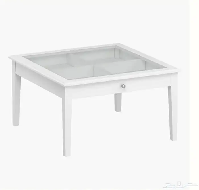 طاولة قهوة كبيرة مع أدراج من الجهتين في جدة 4