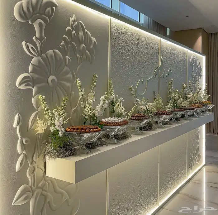 تنسيق كوش ومداخل ومواليد وتخرج بأسعار مميزة 38